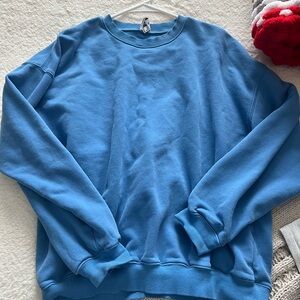 Princess Polly Sky Blue Crewneck Sweater